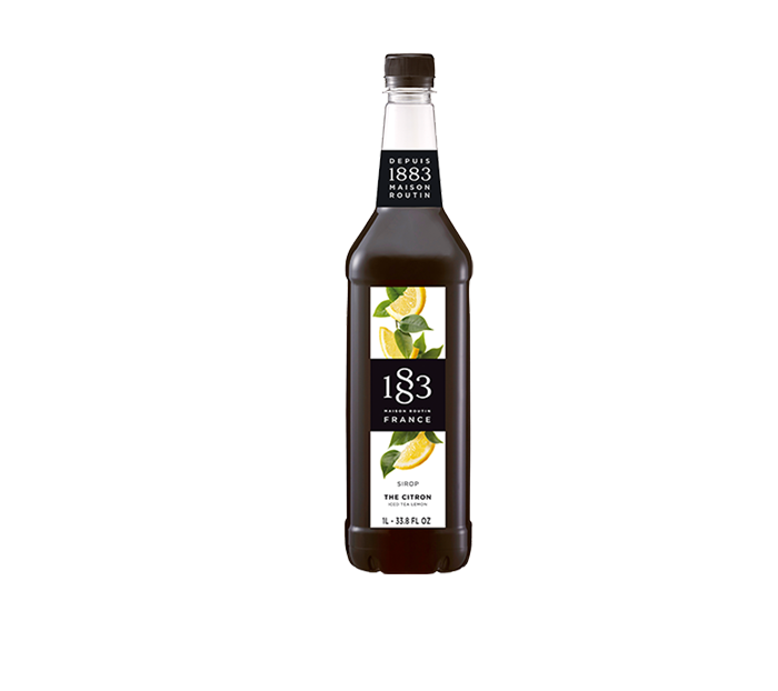 Iced Tea Lemon - 1883 Syrup (1L PET Plastic Bottle)