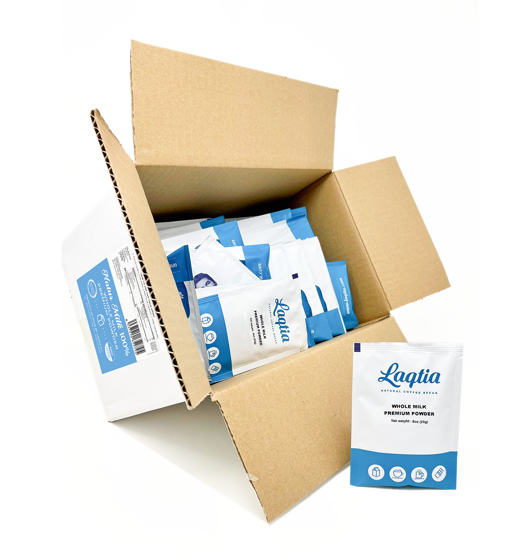 Laqtia Packets - Whole Milk (100ct)