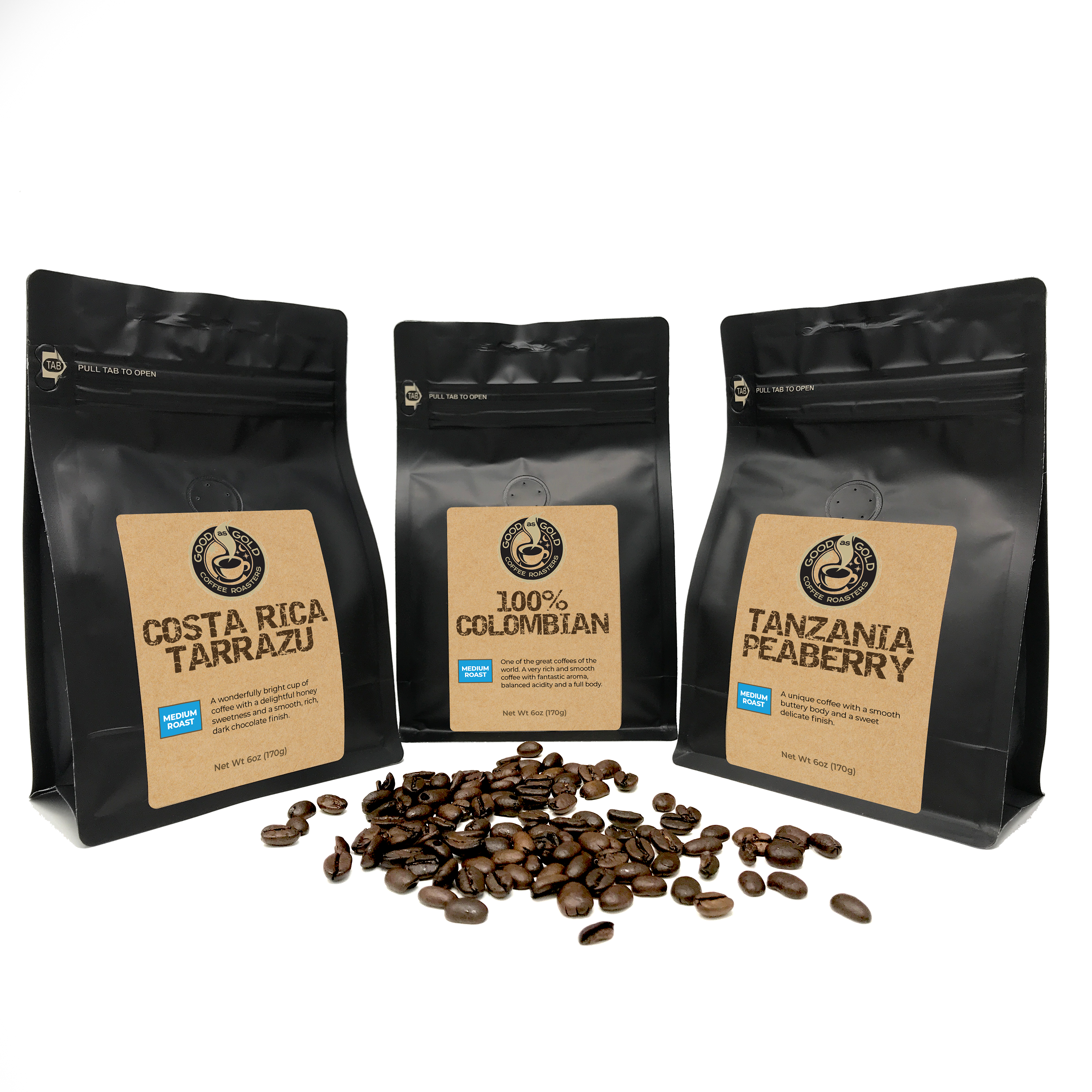 Coffee Gift Sampler (Medium Roast)