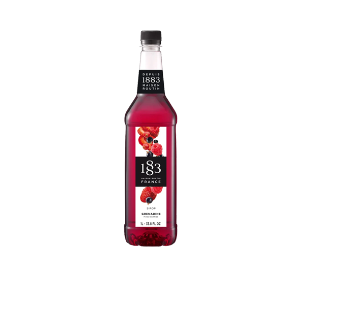 Mixed Berries - 1883 Syrup (1L PET Plastic Bottle)
