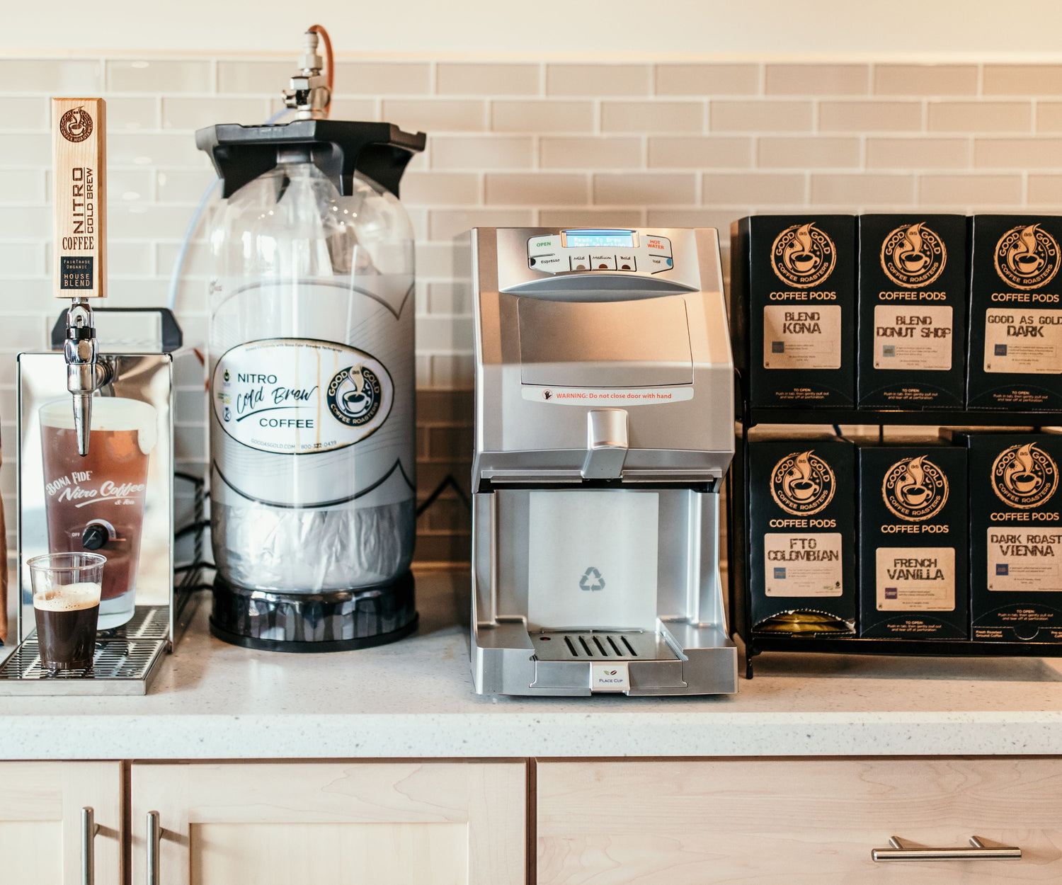 Office Coffee Service Pods & Nitro Coffee