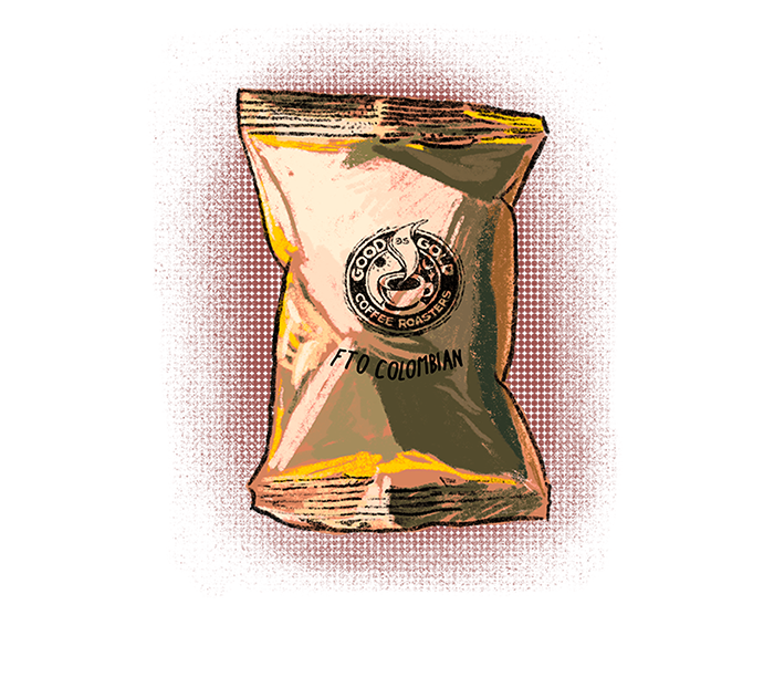 Fair Trade / Organic - Colombian - 3oz ground coffee per pack 18ct