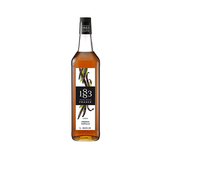 French Vanilla - 1883 Syrup (1L PET Plastic Bottle)