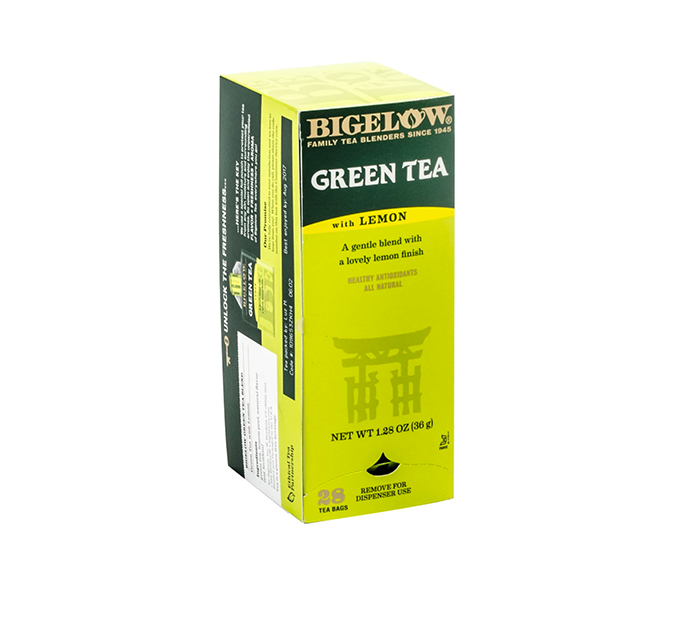 Green Tea With Lemon Tea Bags