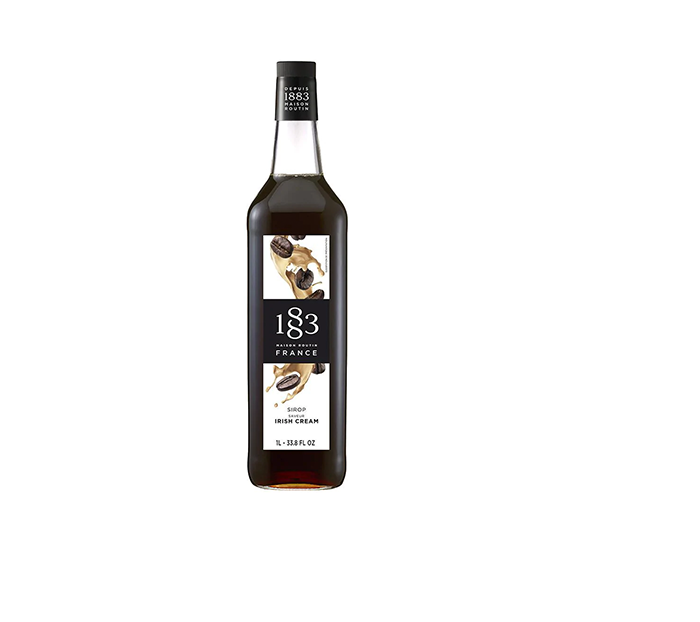 Irish Cream - 1883 Syrup (1L PET Plastic Bottle)