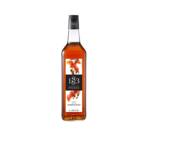 Pumpkin Spice - 1883 Syrup (1L PET Plastic Bottle)