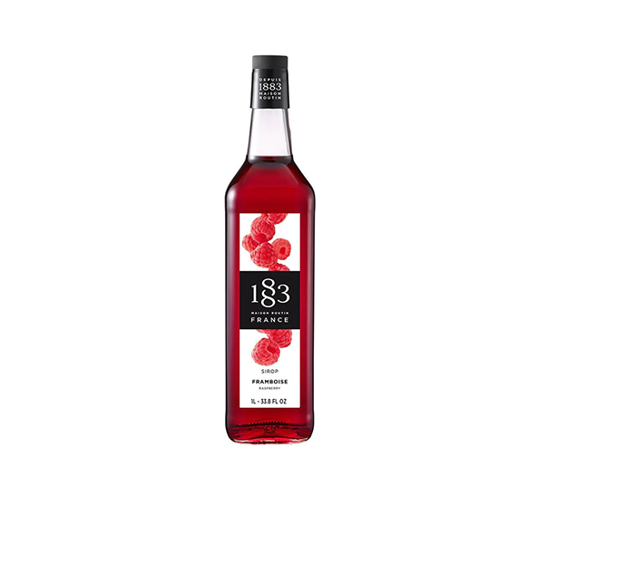 Raspberry - 1883 Syrup (1L PET Plastic Bottle)