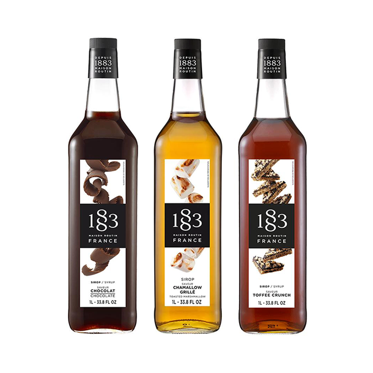 1883 SYRUPS Trio Pack | SWEET INDULGENCE - Toasted Marshmallow, Toffee ...