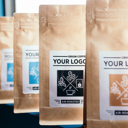 Private Label 8oz - Medium Personalized Coffee Bags