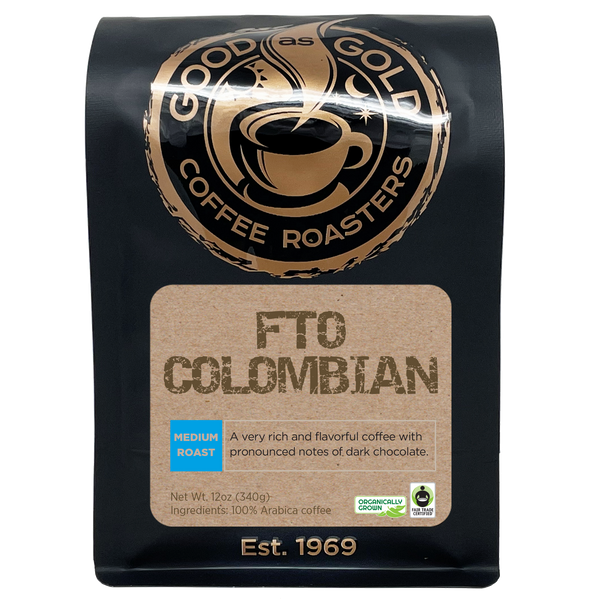 Fair Trade Colombian Coffee Beans | Good As Gold Coffee – Good as