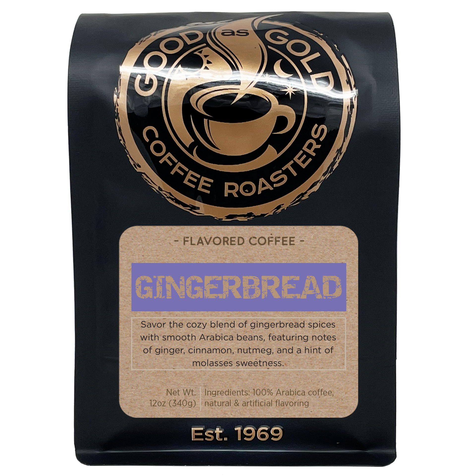 Gingerbread Coffee Beans - Good As Gold Coffee Roasters – Good as