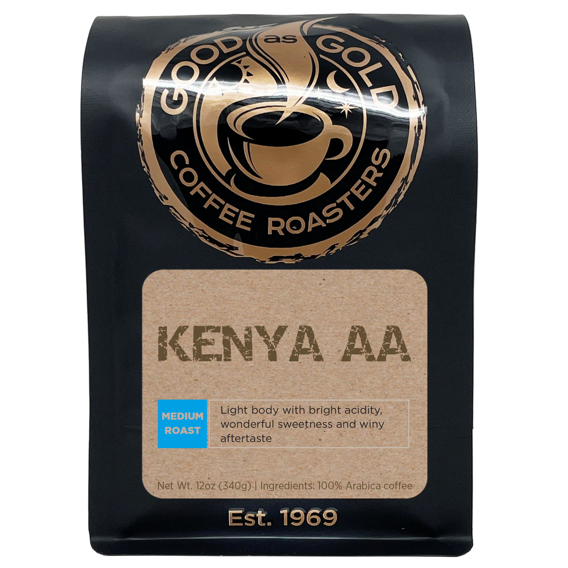 Kenya AA Coffee Beans - Good As Gold Coffee Roasters – Good as