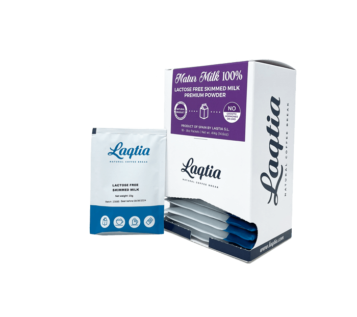 Laqtia Lactose Free Milk Packets - 18 Lactose Free Milk Packets Laqtia Lactose Free Milk Packets - 18 Lactose Free Milk Packets