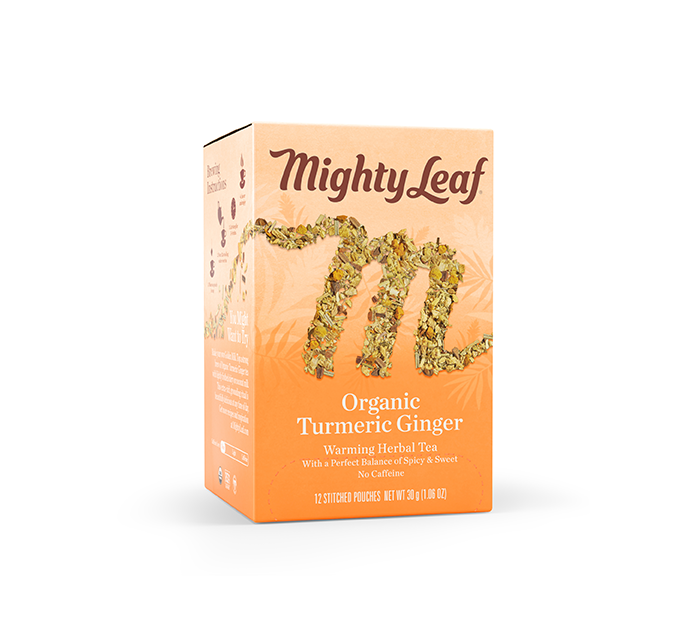 Organic Turmeric Ginger Tea Bags