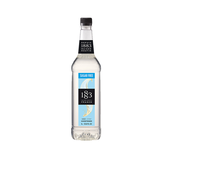 Sugar Free Sweetener - 1883 Syrup (1L PET Plastic Bottle)