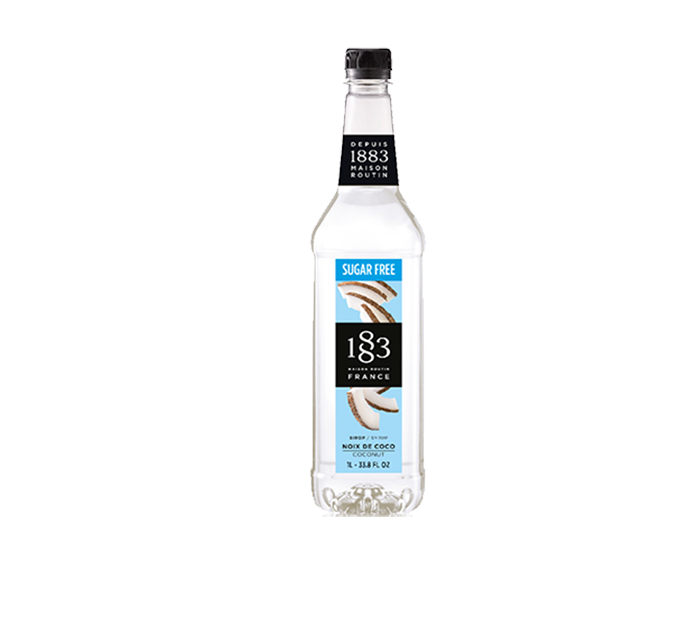 Sugar Free Coconut - 1883 Syrup (1L PET Plastic Bottle)