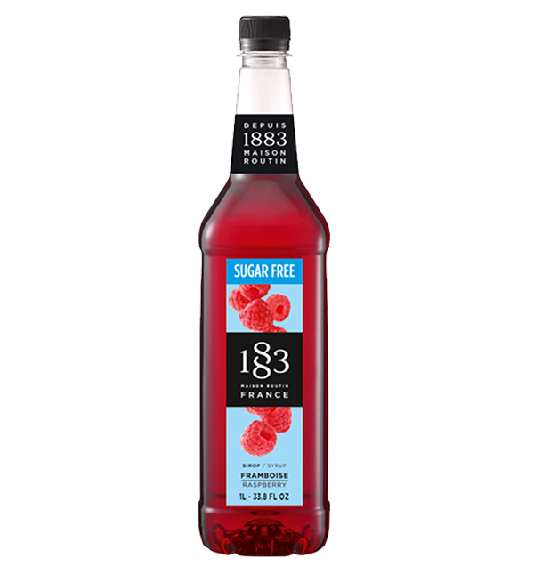 1883 Sugar Free Raspberry Syrup by Maison Routin