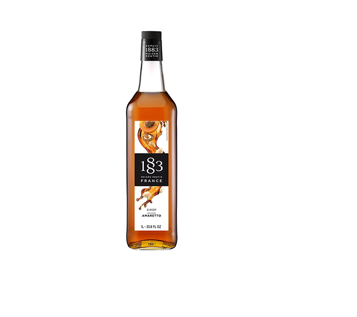Amaretto - 1883 Syrup (1L PET Plastic Bottle)