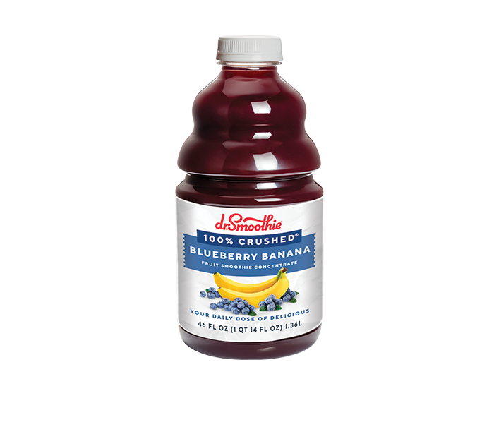 Dr. Smoothie - 100% Crushed Fruit - Blueberry Banana