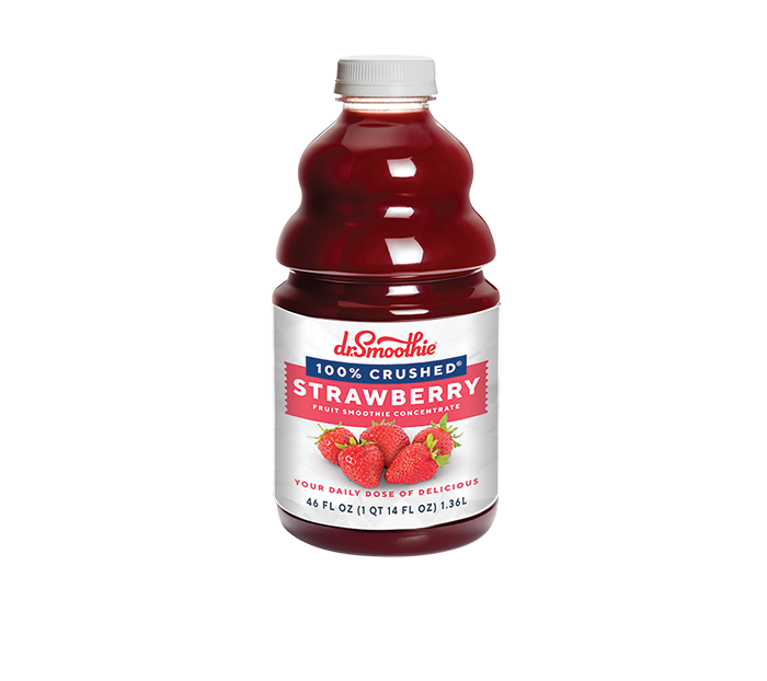 Dr. Smoothie Strawberry Smoothie | 100% Real Crushed Fruit Dr. Smoothie Strawberry Smoothie | 100% Real Crushed Fruit