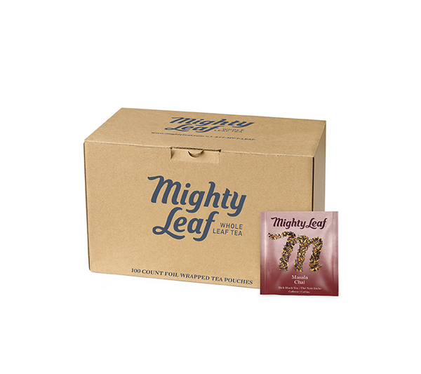 Mighty Leaf - Masala Chai Tea Bags - 100 count – Good as Gold Coffee