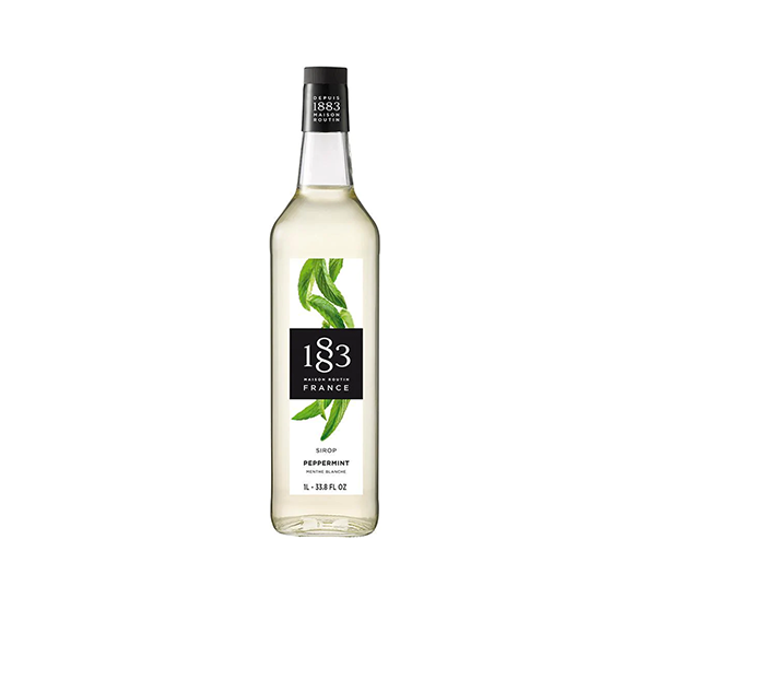 Peppermint - 1883 Syrup (1L PET Plastic Bottle)