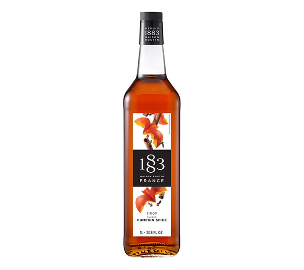 1883 PUMPKIN SPICE SYRUP by Maison Routin - Exceptional Syrups For